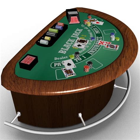 3d blackjack graphic design